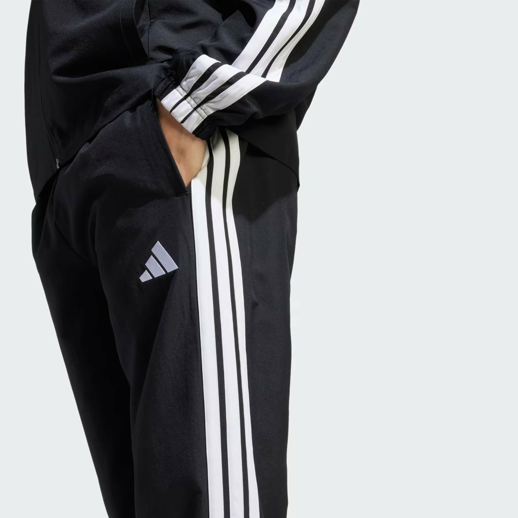 Bộ Thể Thao Adidas Chính Hãng - 3-STRIPES WOVEN TRACKSUITS - Màu Đen | JapanSport JI8849