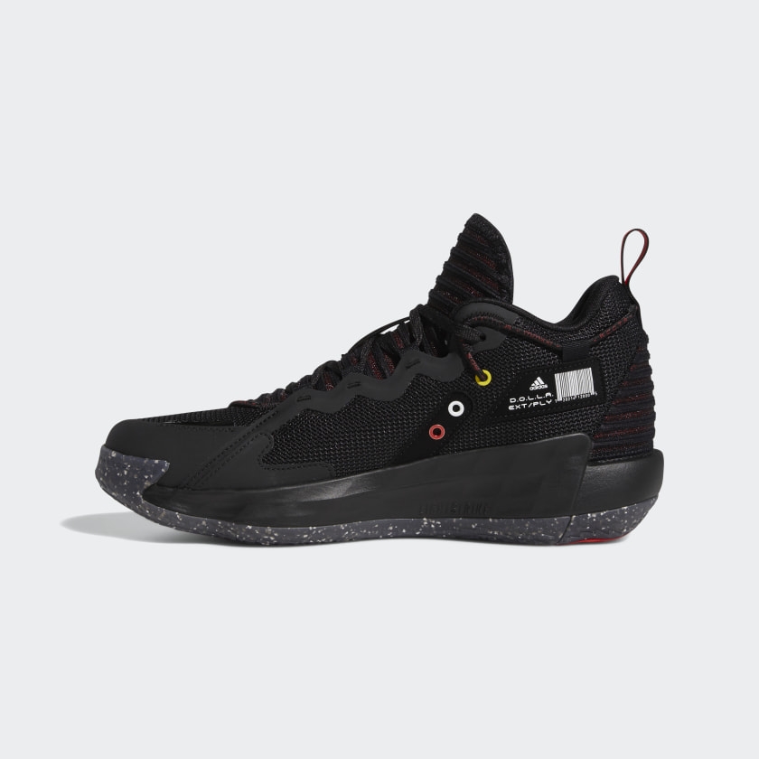 Giày Bóng rổ Adidas nam Chính hãng - Dame 7 EXTPLY: Opponent Advisory - Đen | JapanSport GV9872