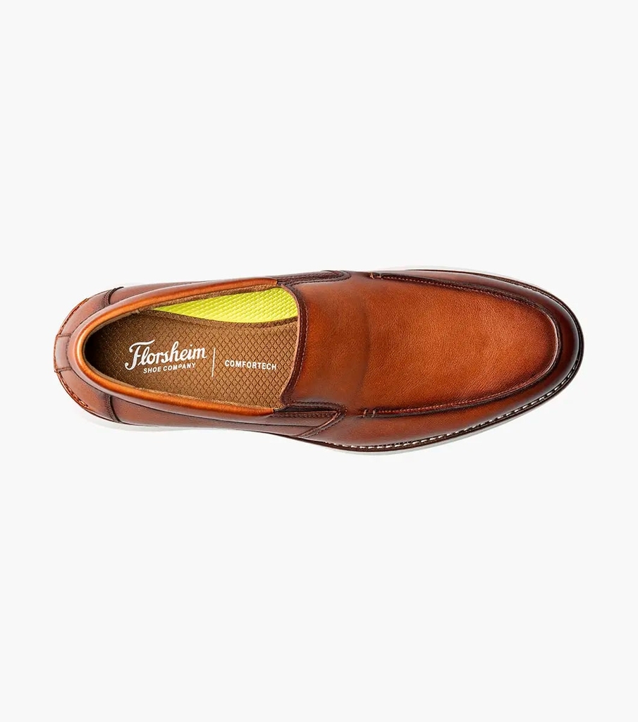 Giày Florsheim Nam Chính Hãng - Launch Moc Toe Venetian Slip On - Màu Nâu | JapanSport 14460-229