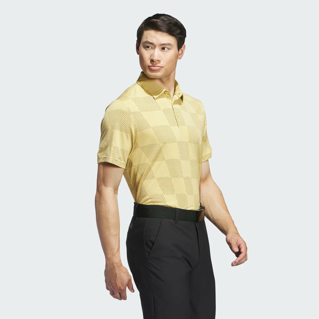 Áo Polo Adidas Nam Chính Hãng - Áo Polo Sần Ultimate365 - Màu Vàng | JapanSport IX4318