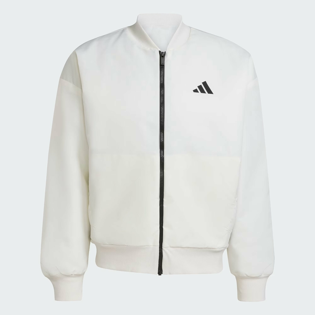 Áo Khoác Adidas Chính Hãng - Stadium Bomber Jacket - Màu Trắng | JapanSport JX5638