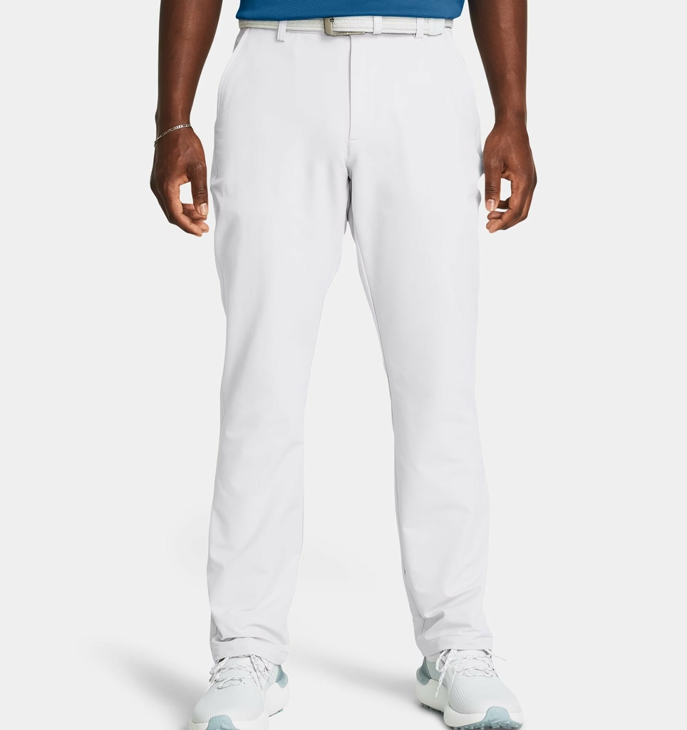 Quần Golf Under Armour Chính Hãng - UA Matchplay Tapered - Màu trắng xám | JapanSport 1374606-014