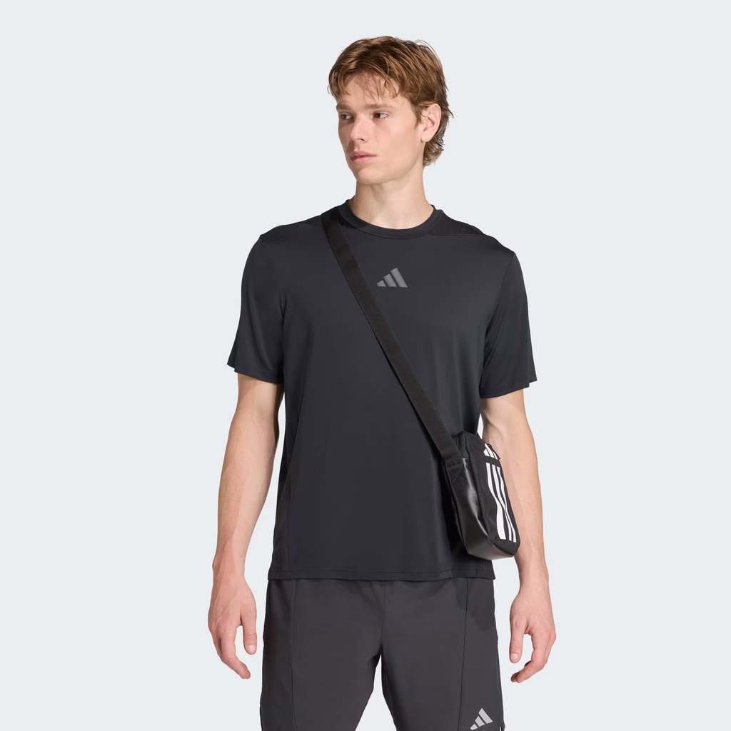 Túi đeo chéo Adidas Chính Hãng - Essentials Workout Shoulder Bag- Màu Xanh | JapanSport HT4752