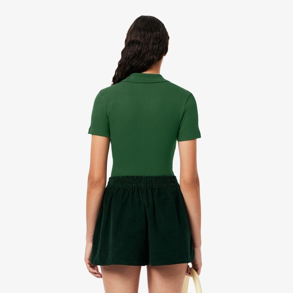 Áo Polo Lacoste Chính hãng - Lacoste Women's Polo Shirt L.12.D - Màu Xanh | JapanSport DF5377-51-132