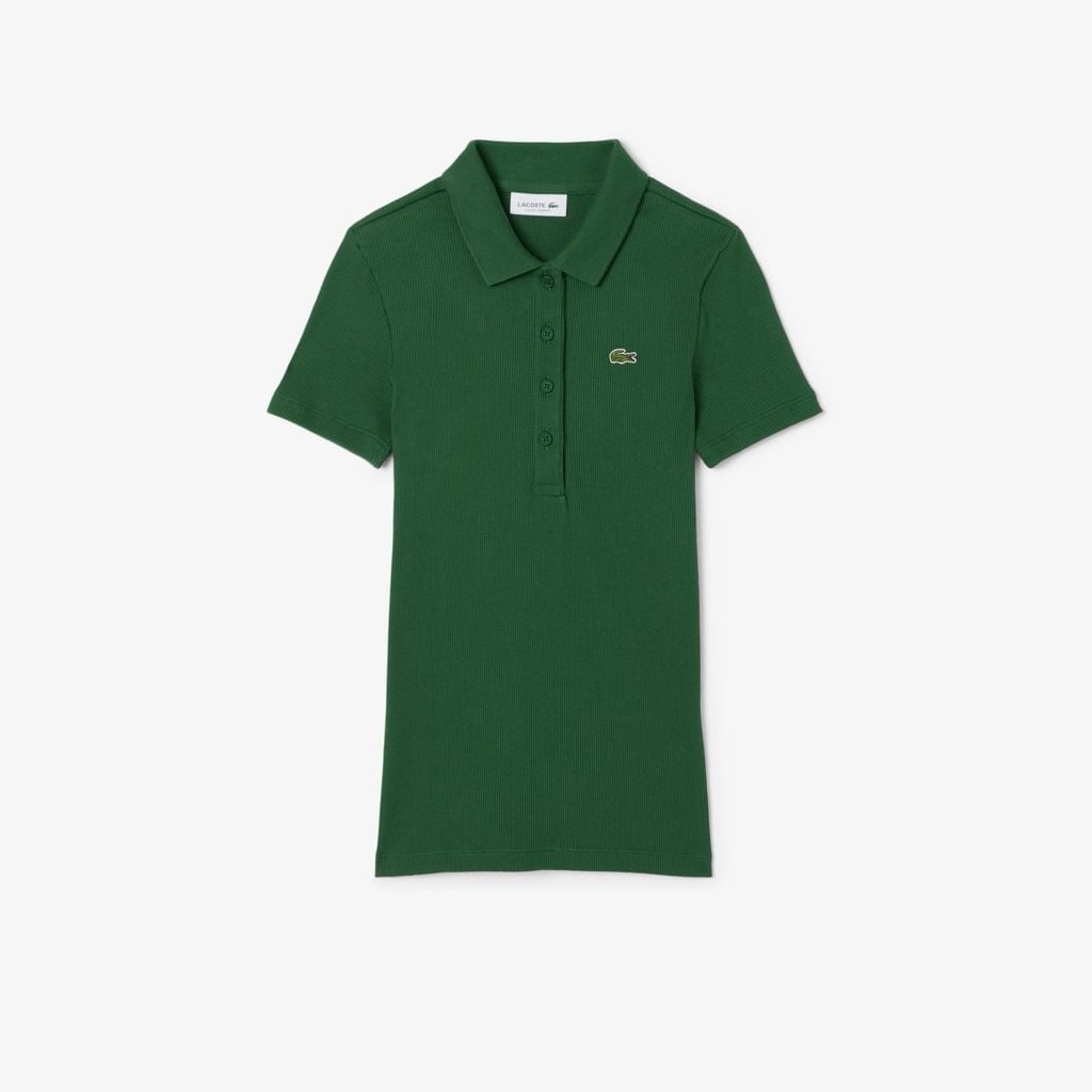 Áo Polo Lacoste Chính hãng - Lacoste Women's Polo Shirt L.12.D - Màu Xanh | JapanSport DF5377-51-132