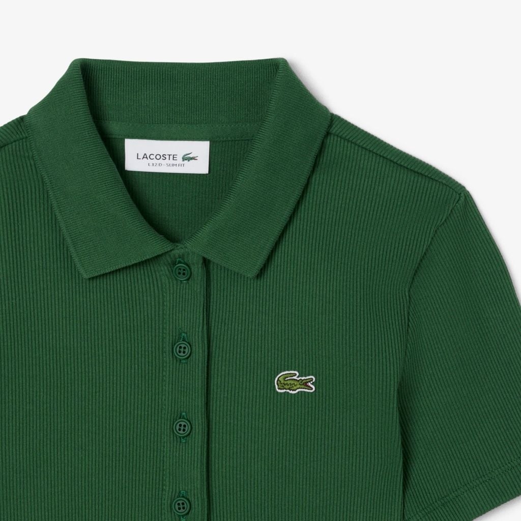 Áo Polo Lacoste Chính hãng - Lacoste Women's Polo Shirt L.12.D - Màu Xanh | JapanSport DF5377-51-132