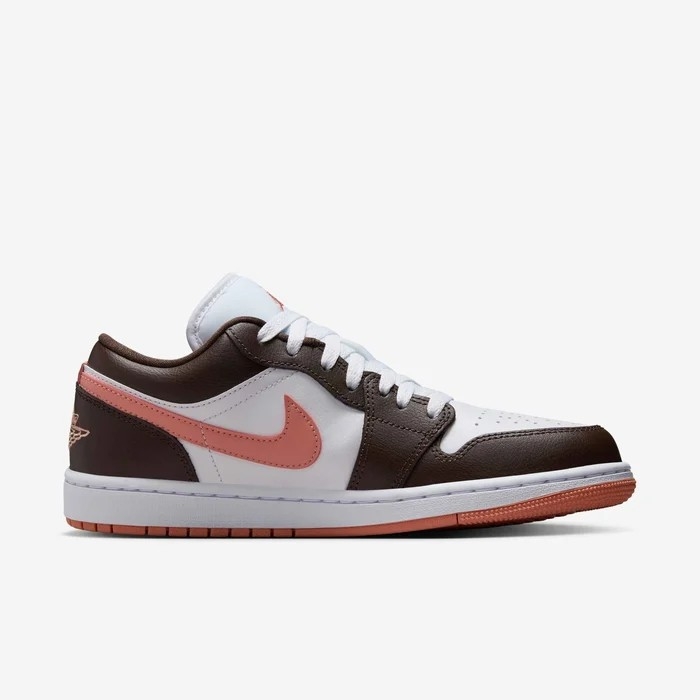 Giày Nike Nữ Chính Hãng - Air Jordan 1 Low - Màu Đen/ Hồng  | JapanSport DC0774-182