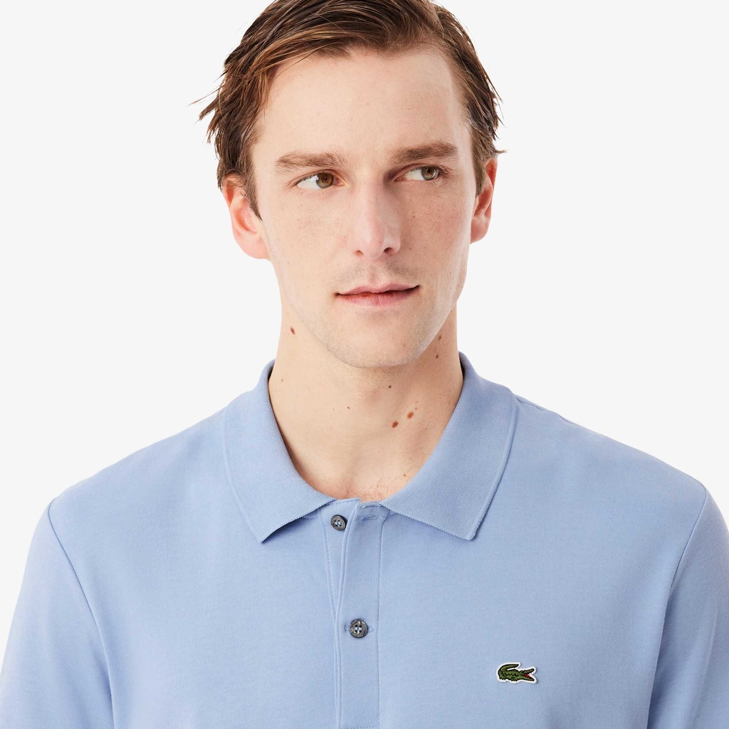 Áo Polo Lacoste Chính hãng - Landscape Crocodile - Màu Xanh | JapanSport DH2050-51-AEY