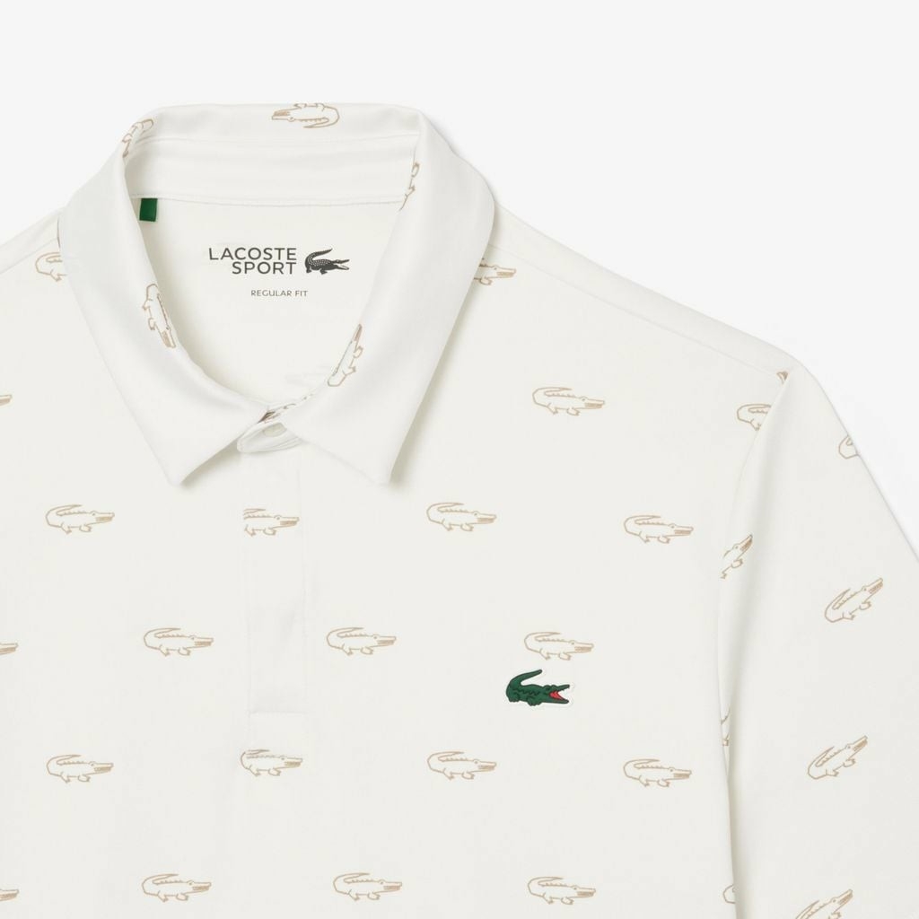 Áo Polo Lacoste Chính hãng - Golf Polo Shirt - Màu Be | JapanSport DH5175-51-4KF