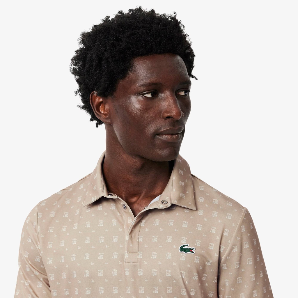 Áo Polo Lacoste Chính hãng - Golf Polo Shirt - Màu Be | JapanSport DH5175-51-8IH