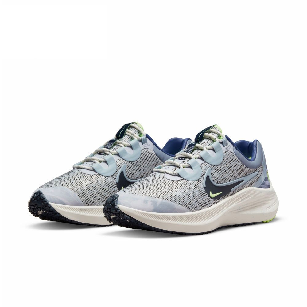 Giày Nike Chính hãng -  Winflo 8 Shield 'White Light Armory Blue' Nữ - Xanh | JapanSport DO2342-144