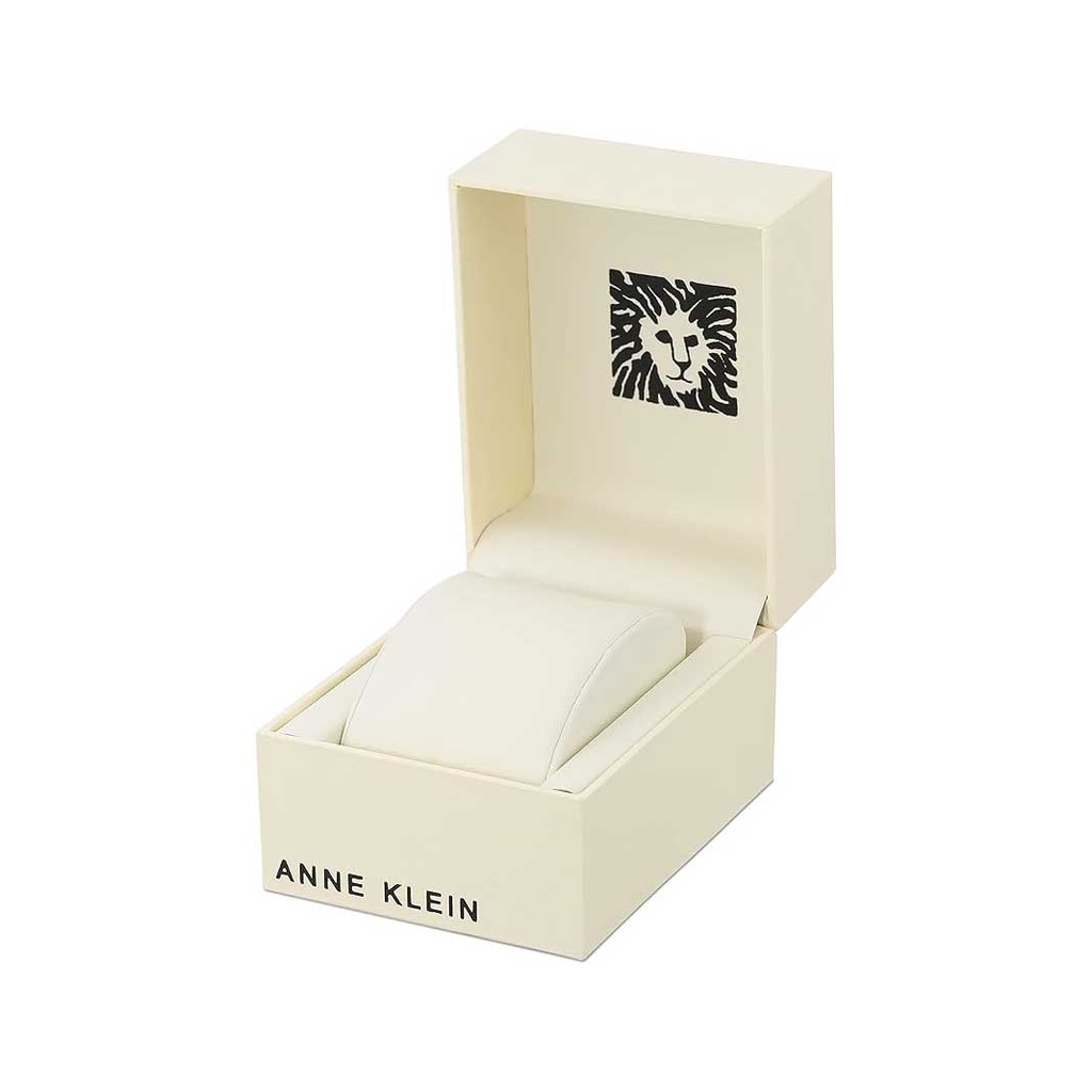 Đồng Hồ Anne Klein Nữ Chính Hãng - Glitter Accented Bracelet - Bạc/Vàng hồng | JapanSport AK/3761SVTT