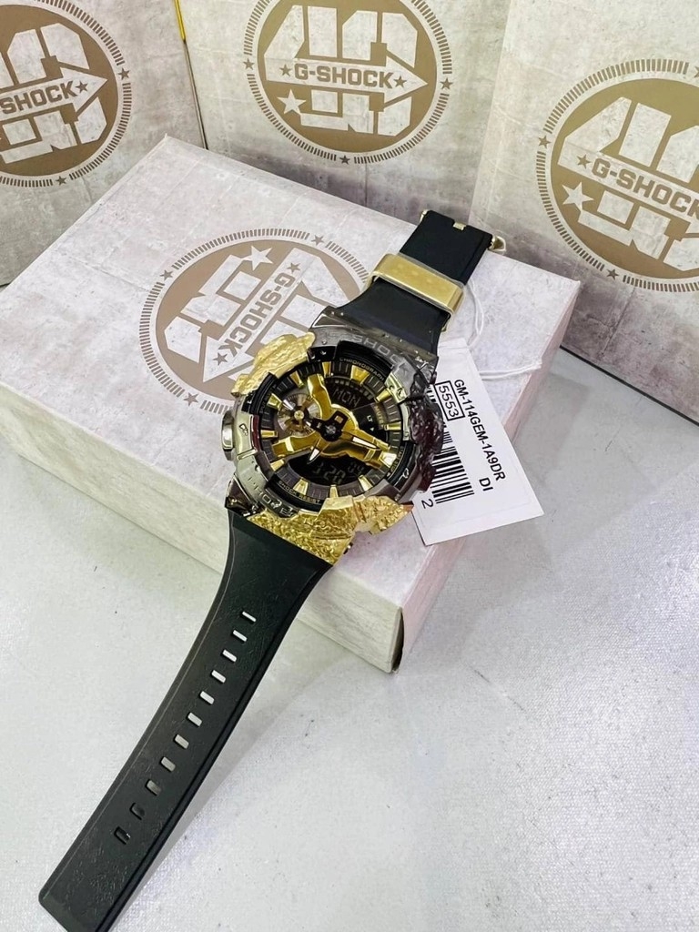 NHƯ MỚI【Đã qua sử dụng】Đồng hồ Casio Chính hãng - G-Shock GM-114GEM-1A9JF - Nam | JapanSport