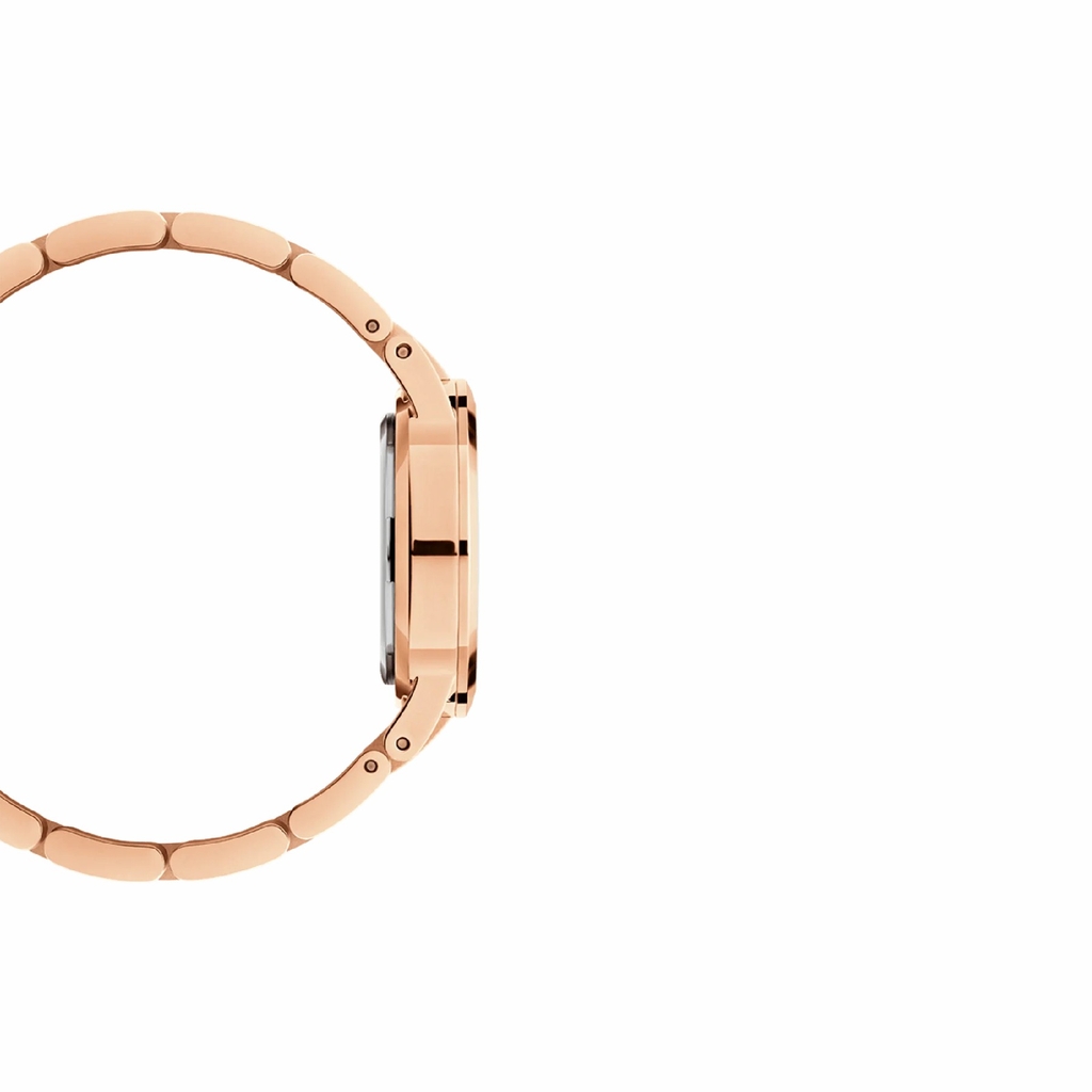 Đồng Hồ Daniel Wellington Nữ Chính Hãng - Iconic Link Rose Gold-tone Dial Ladies - Màu vàng | JapanSport DW00100401