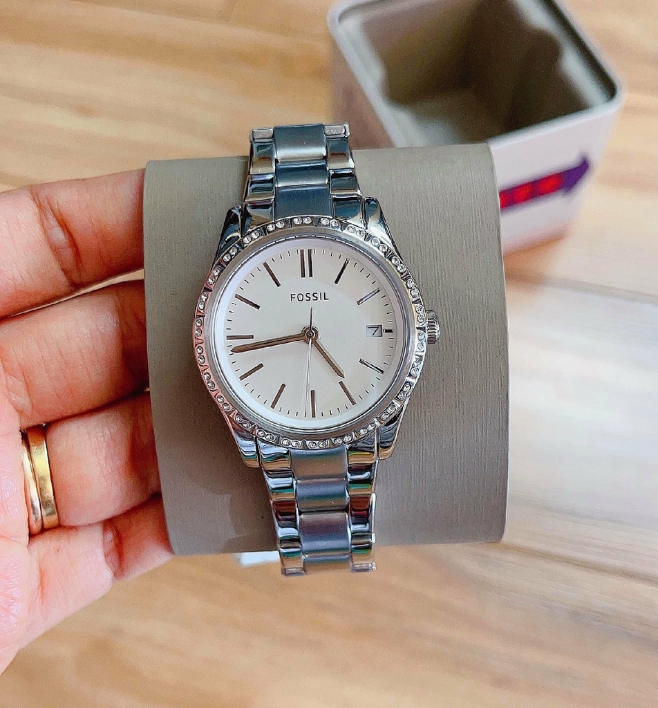 Đồng hồ chính hãng Fossil Adalyn Three-Hand Two-Tone BQ3373
