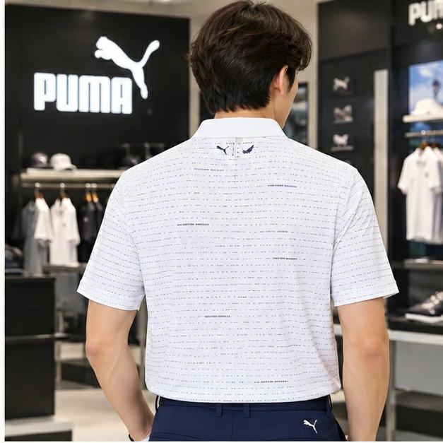 Áo Polo Puma chính hãng - Volition Morse - Màu trắng | JapanSport 635575-02