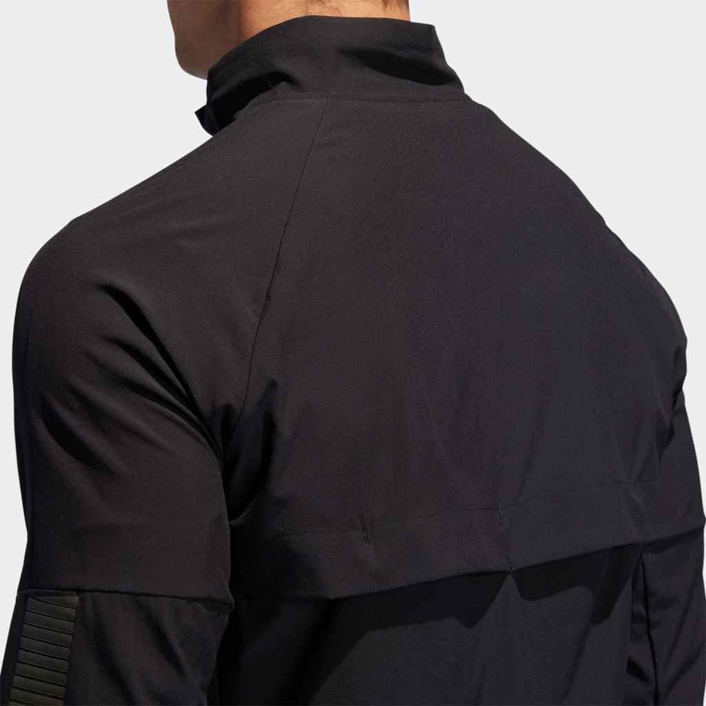 Áo Khoác gió nam Adidas Chính hãng - Rise Up N Run Jacket - Black | JapanSport DZ1575