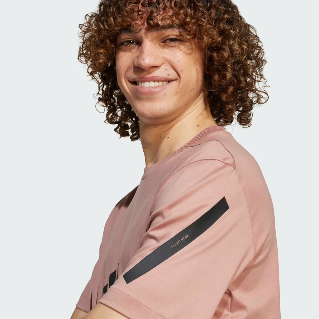 Áo Phông Adidas Nam Chính Hãng - Z.N.E. Tee - Màu Warm Clay | JapanSport JC7919