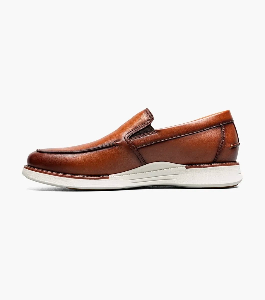 Giày Florsheim Nam Chính Hãng - Launch Moc Toe Venetian Slip On - Màu Nâu | JapanSport 14460-229