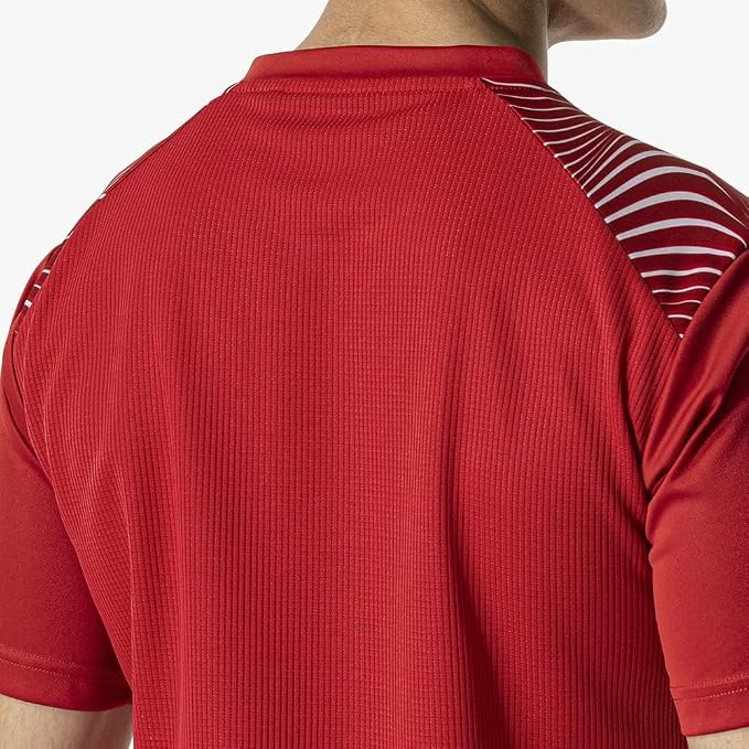 Áo Phông Mizuno Chính Hãng - Short-Sleeved Field Shirt - Màu Đỏ | JapanSport P2MAB040-66