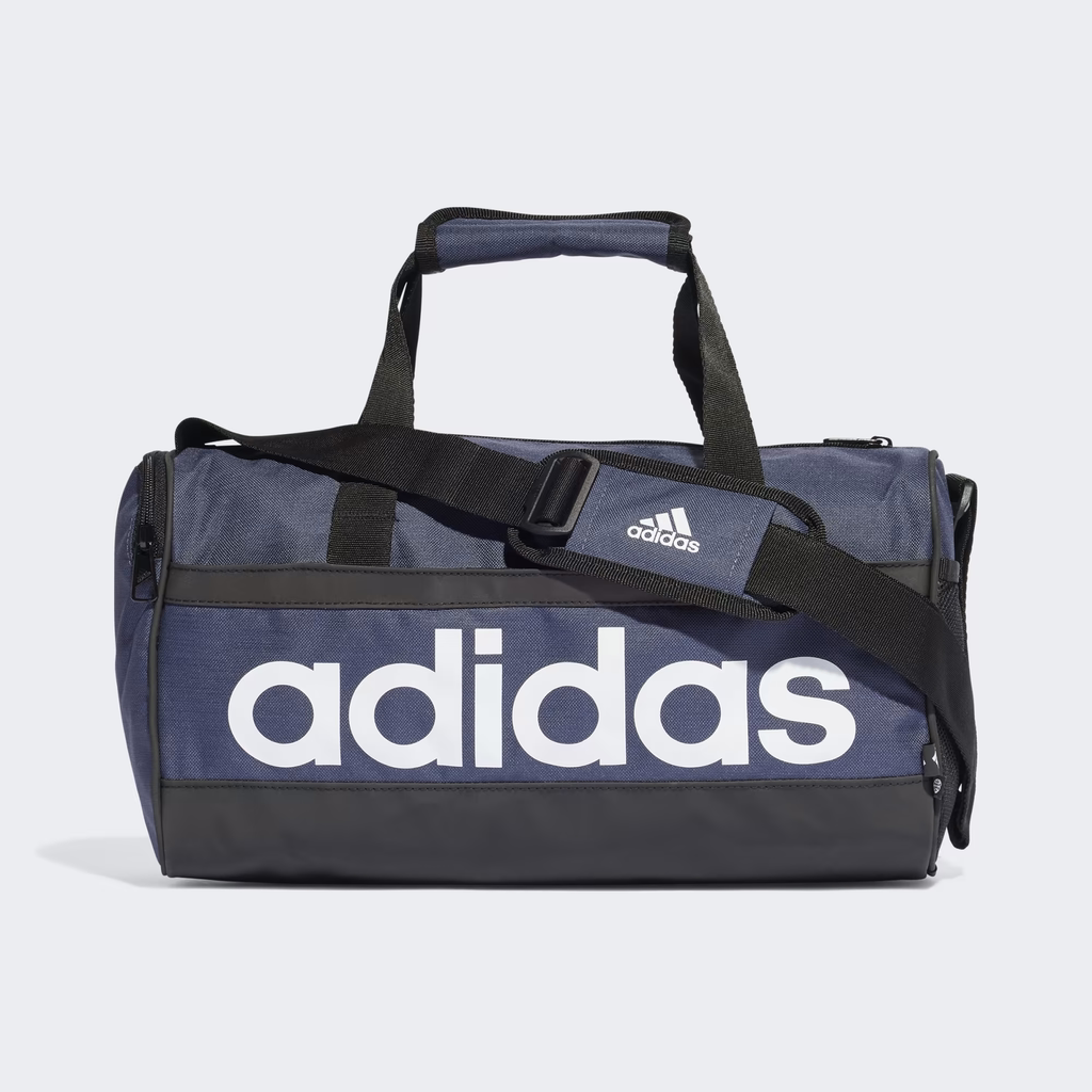 Túi Trống Adidas Chính Hãng - Linear Essentials Ultra-Small Duffel Bag - Màu Xanh | JapanSport HR5346
