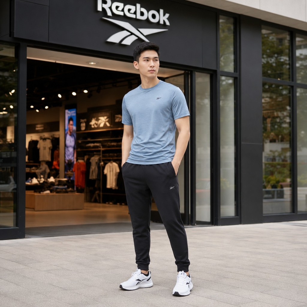 Áo Phông Reebok Chính Hãng - Reebok Athlete Tee 2.0 RBK-FRESH - Màu Xanh| JapanSport 100203986