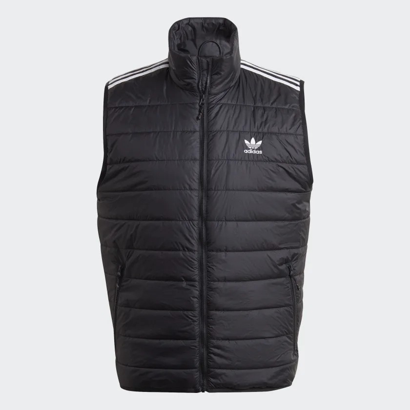 Áo Khoác Adidas Chính Hãng - PADDED STAND COLLAR PUFFER VEST - Đen | JapanSport HL9217