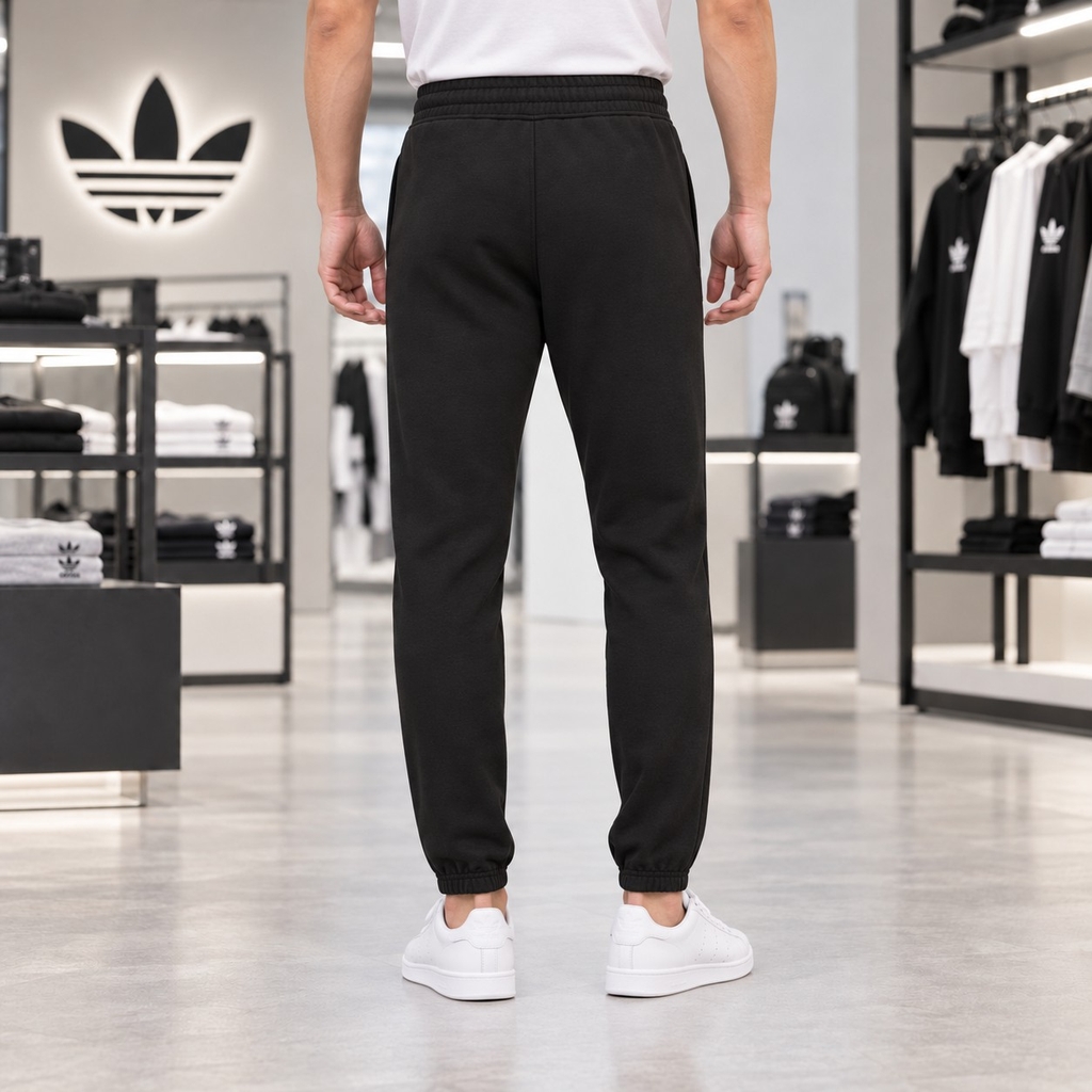 Quần Adidas Chính Hãng - Trefoil Essentials Pants - Đen | JapanSport   IY7361
