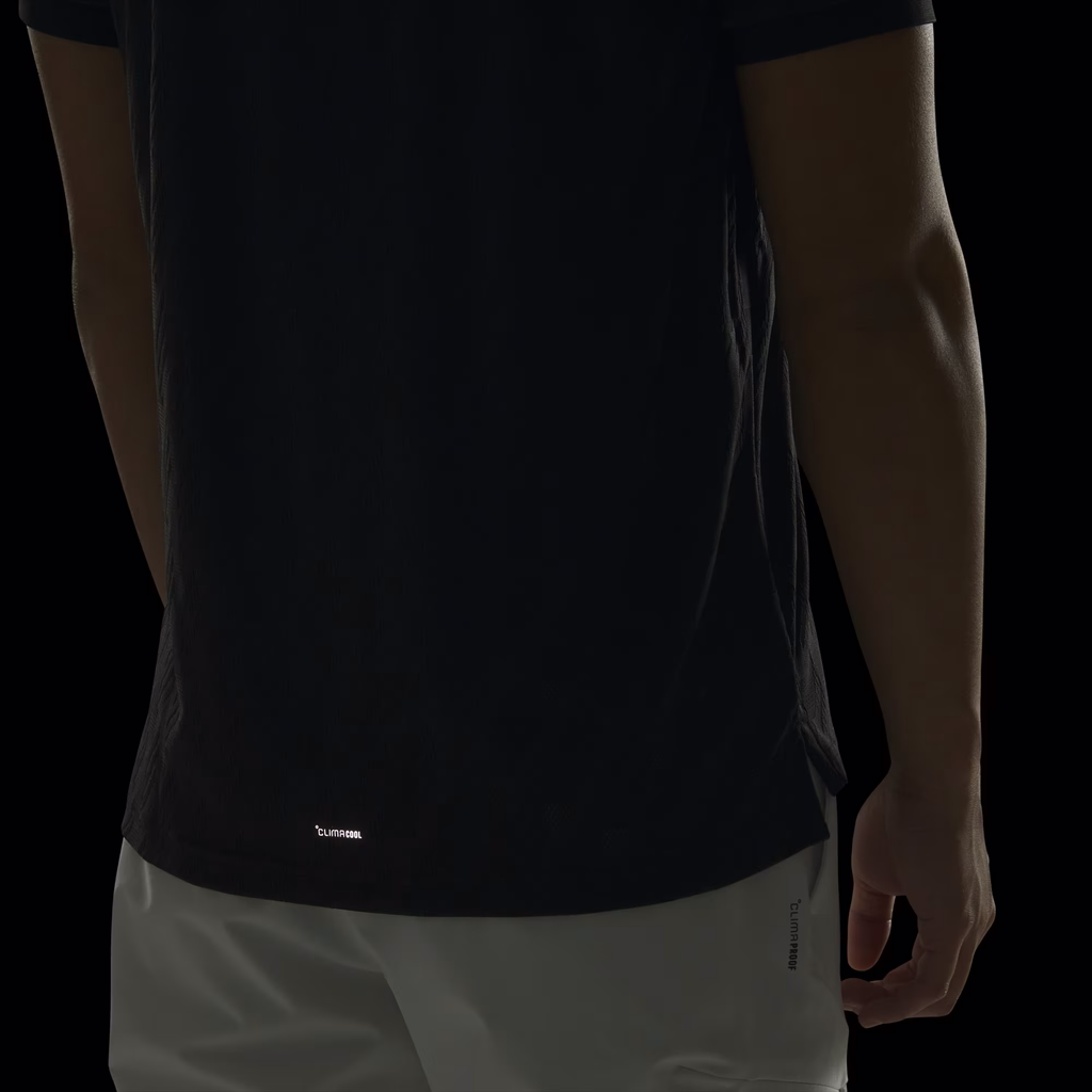 Áo Polo Adidas Nam Chính Hãng - JACQUARD SHORT-SLEEVE POLO SHIRT - Màu Đen | JapanSport JY8232