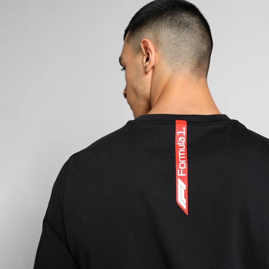 Áo Phông Puma Chính hãng - Casual F1 ESS Logo Tee - Màu Đen | JapanSport 625920-01