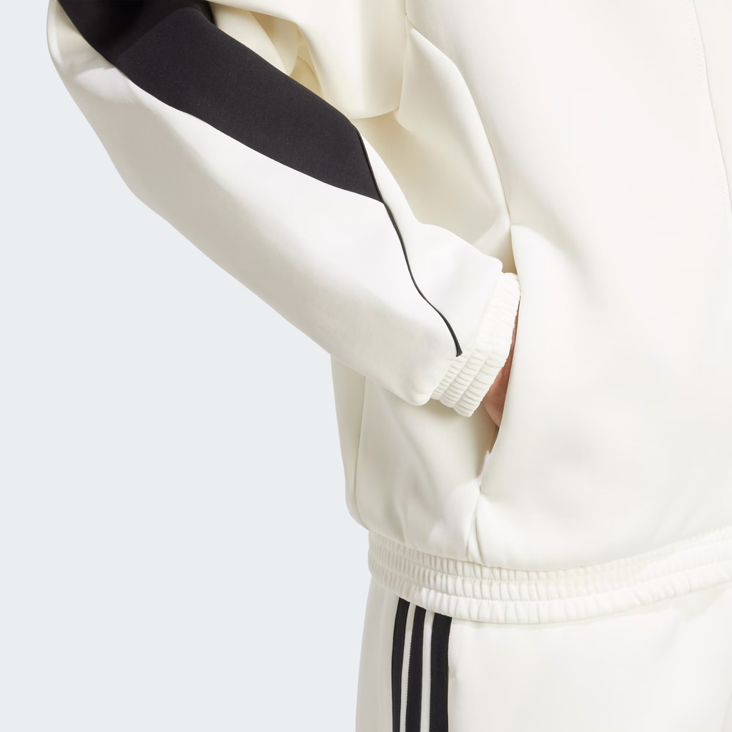 Áo Khoác Adidas Nam Chính Hãng - Stadium Tracktop - Màu Trắng | JapanSport JX5618