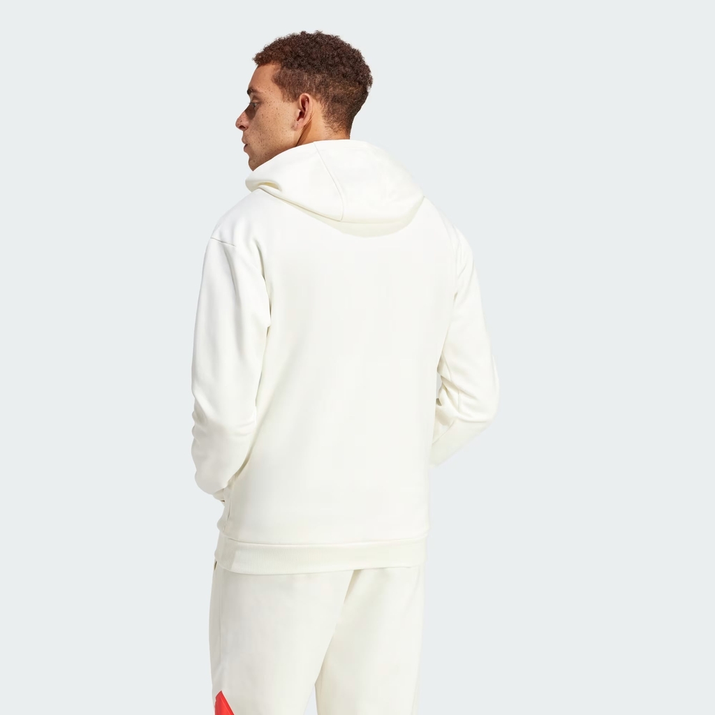 Áo Khoác Adidas Chính Hãng - Hoodie Badge of Sport Future Icons - Màu Trắng | JapanSport IR9184