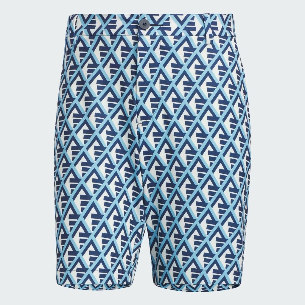 Quần Short Adidas Chính Hãng - Printed Shorts - Màu Xanh Trắng | JapanSport IN9027