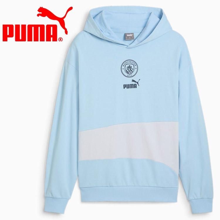 Áo Hoodie Puma Nam Chính Hãng - PUMA Manchester City ftblCulture - Màu Xanh | JapanSport  777785 44