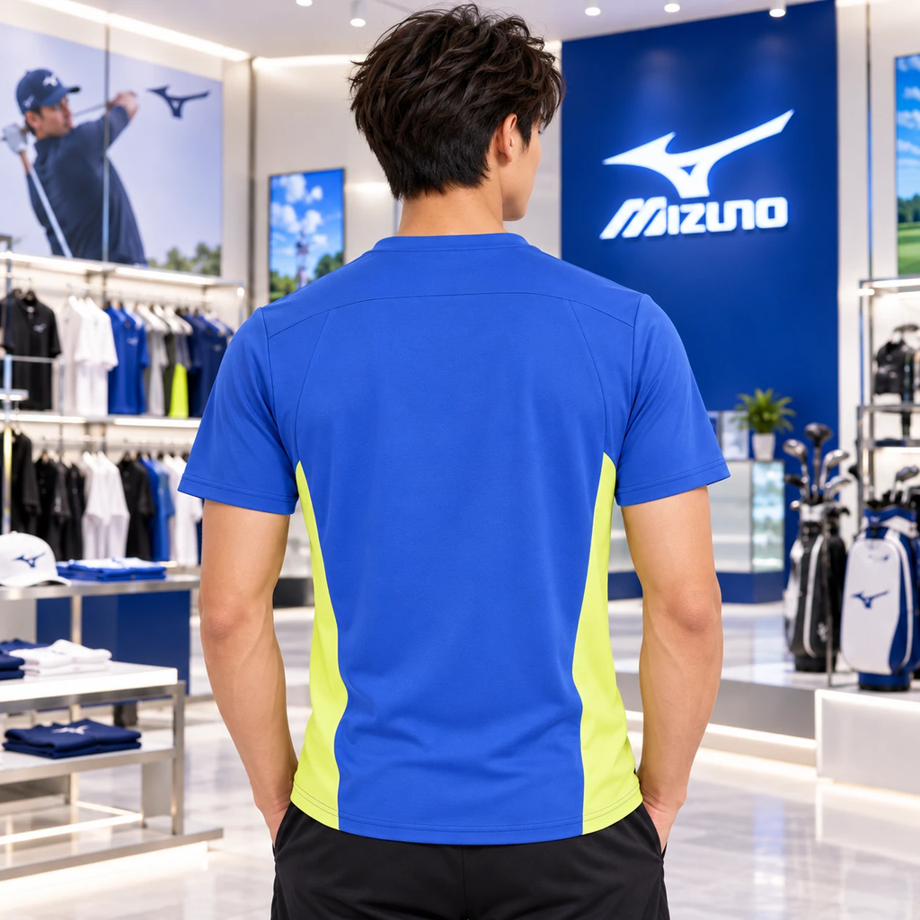 Áo Phông Mizuno Chính Hãng - N-XT PureHyper - Màu Xanh | JapanSport  32JAD225