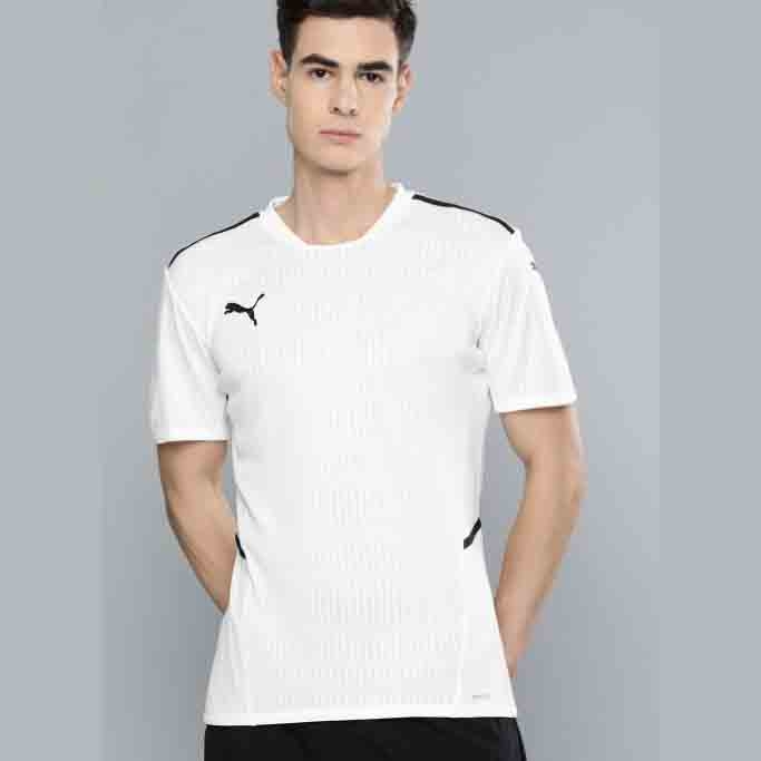 Áo Phông Puma Chính hãng - Soccer Practice Shirt TEAMCUP - Màu Trắng | JapanSport 657485-04