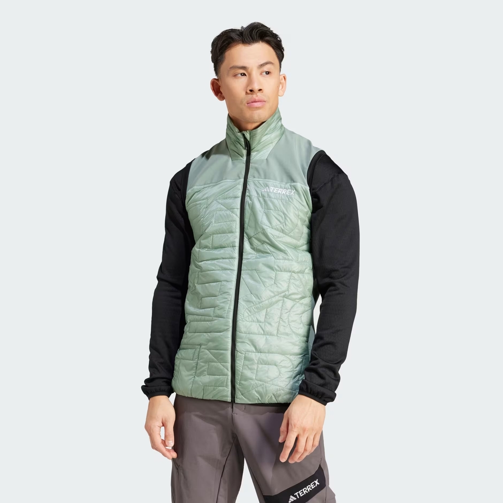 Áo Khoác Adidas Nam Chính Hãng - Terrex Xperior Varilite Hybrid PrimaLoft Vest - Màu Xanh | JapanSport IP1478