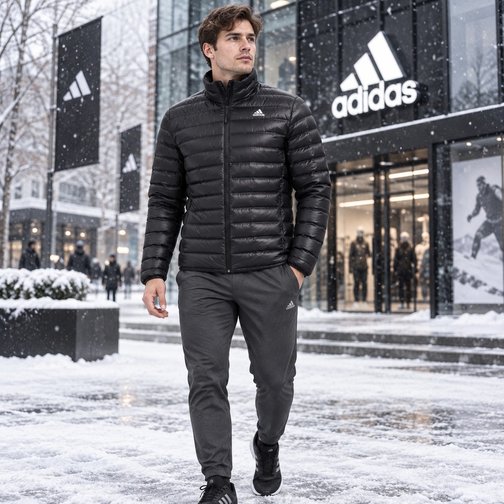 Áo Khoác Adidas Chính Hãng - VARILITE DOWN - Đen | JapanSport BS1588