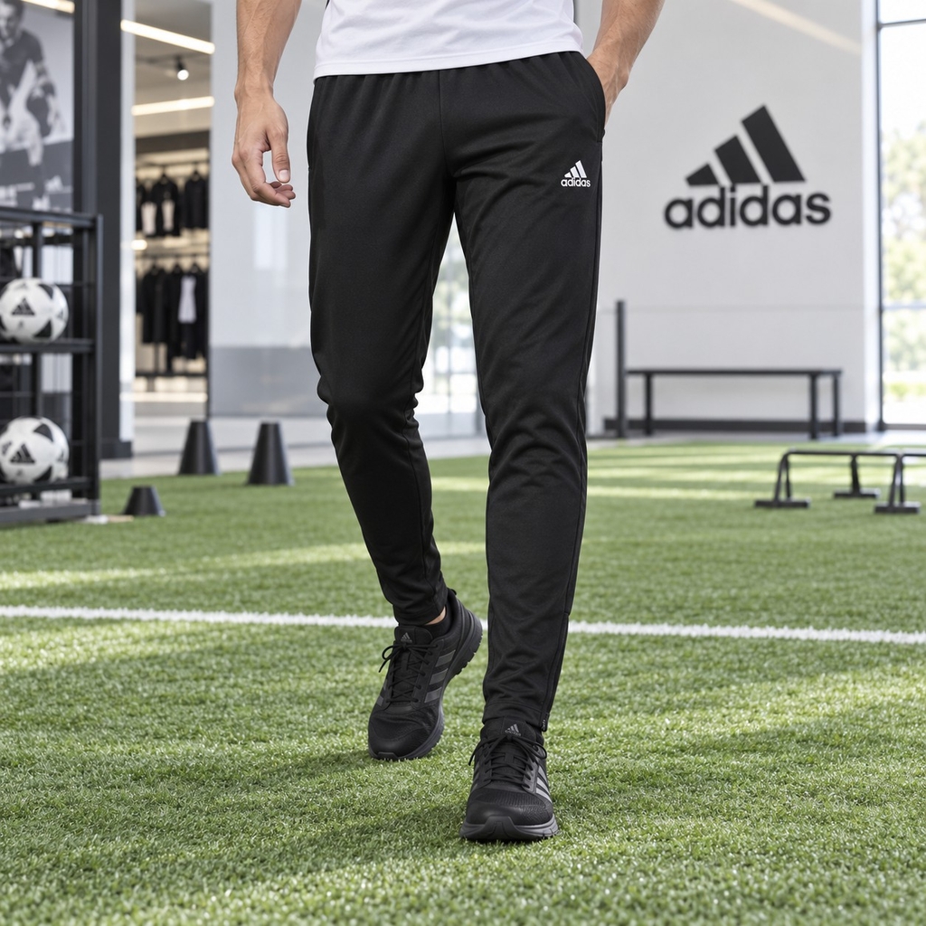 Quần Adidas Nam Chính Hãng - AEROREADY SERENO CUT 3-STRIPES - Đen | JapanSport H28922