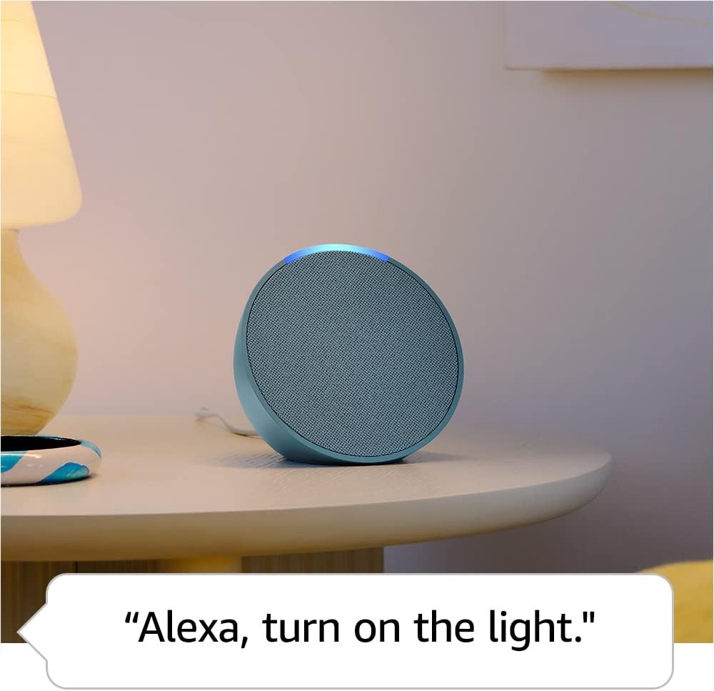 Loa Bluetooth Echo Pop Chính hãng-  Smart speaker with Alexa and Bluetooth - Màu Trắng | JapanSport