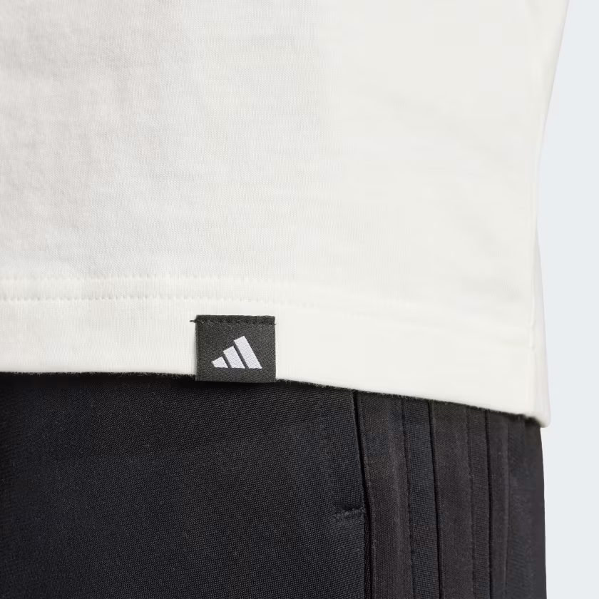 Áo Phông Adidas Chính hãng - Lounge Sandal Graphic - Màu Trắng| JapanSport JM0374