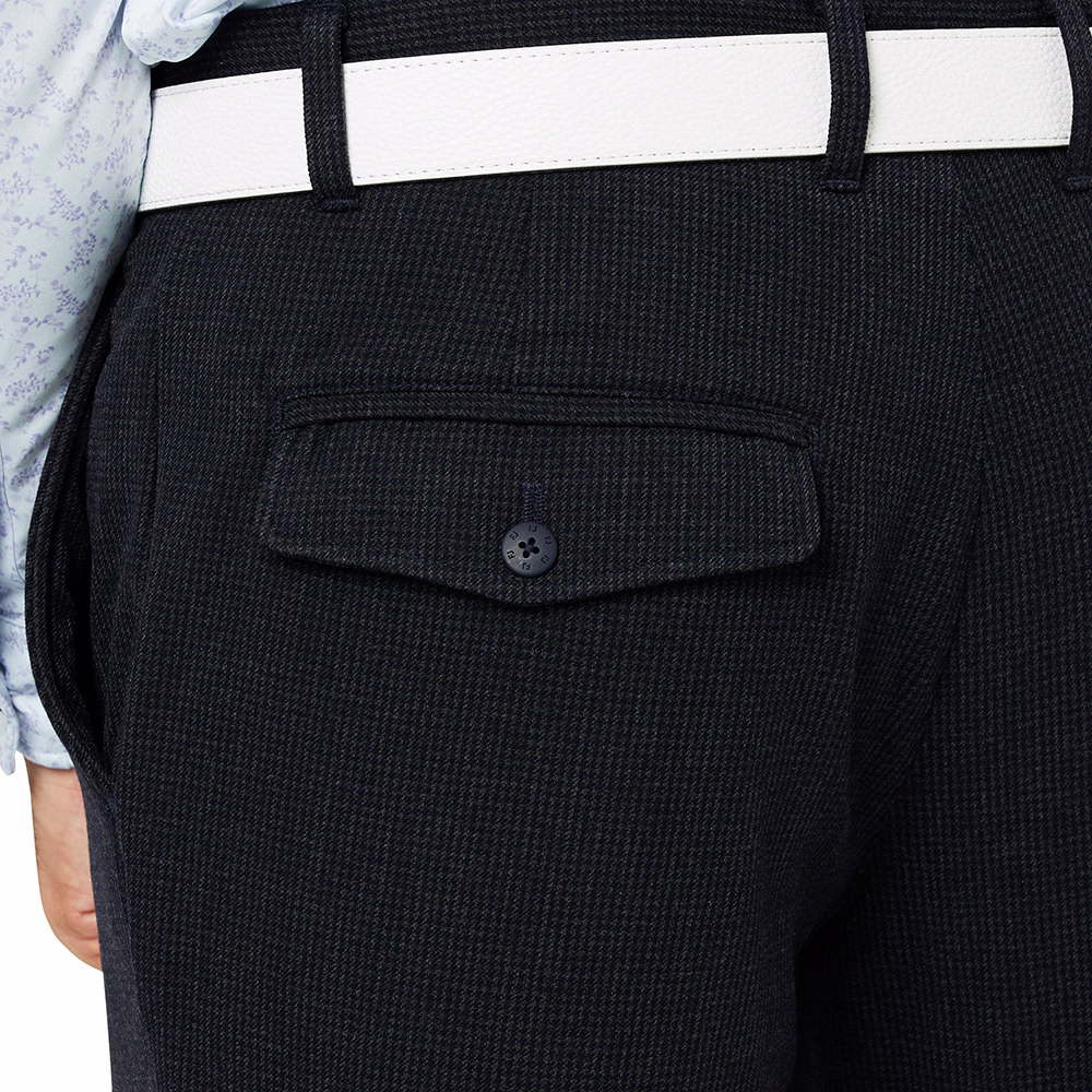 Quần FOOTJOY Chính Hãng - Golf Wear Brushed Houndstooth Pattern - Màu Đen | JapanSport 38578 FJ-F25-P06
