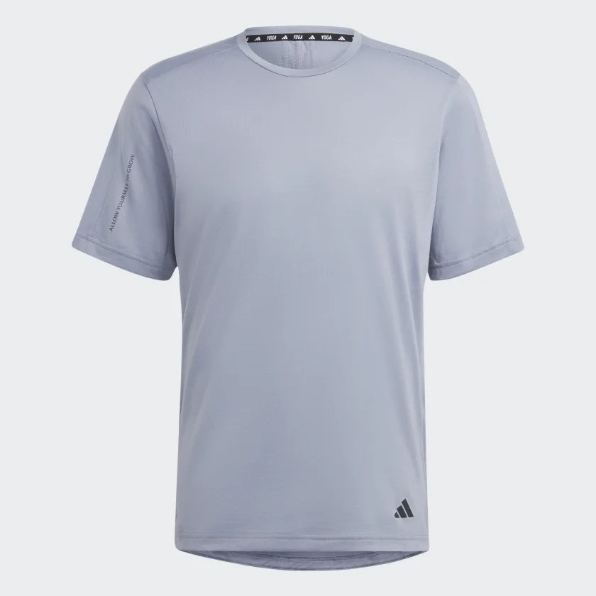 Áo Phông Adidas Chính Hãng - BASE YOGA WORKOUT T-SHIRT - Xanh | JapanSport IB7886