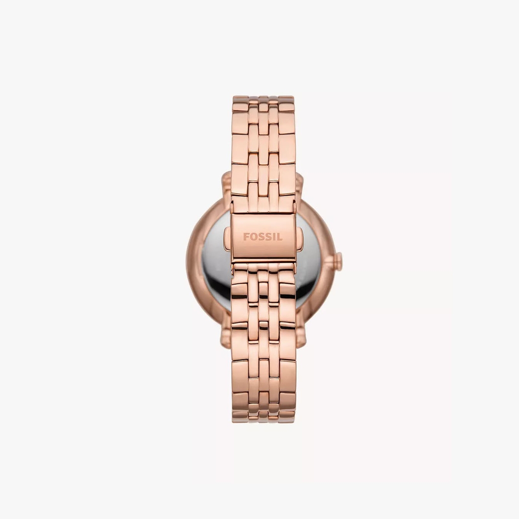 Đồng hồ Fossil Chính hãng - Jacqueline Sun Moon Multifunction - 36mm - Nữ - Màu vàng hồng | JapanSport ES5165