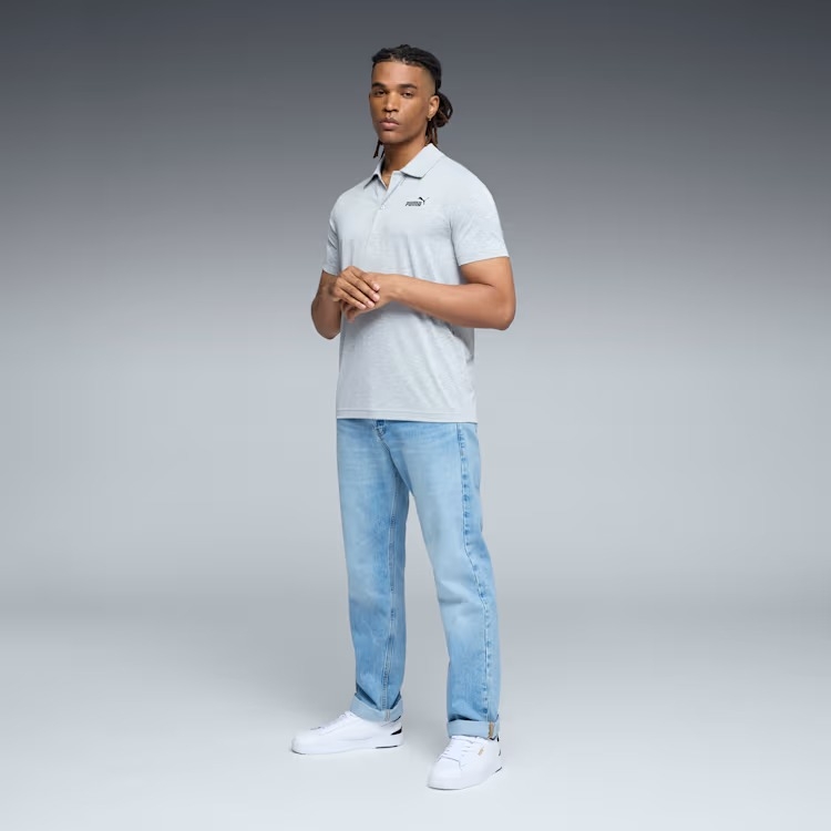Áo Polo Puma Chính Hãng - PUMA Essentials - Màu Xám | JapanSport 688016-04
