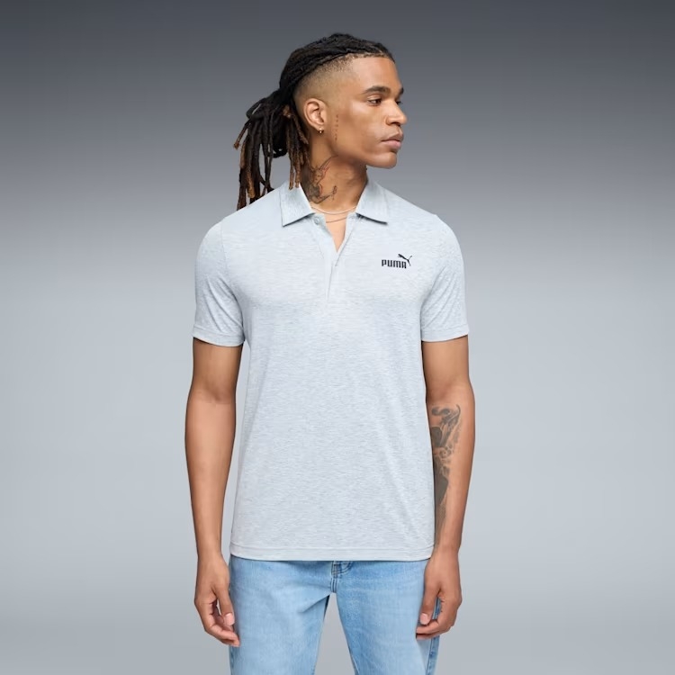 Áo Polo Puma Chính Hãng - PUMA Essentials - Màu Xám | JapanSport 688016-04