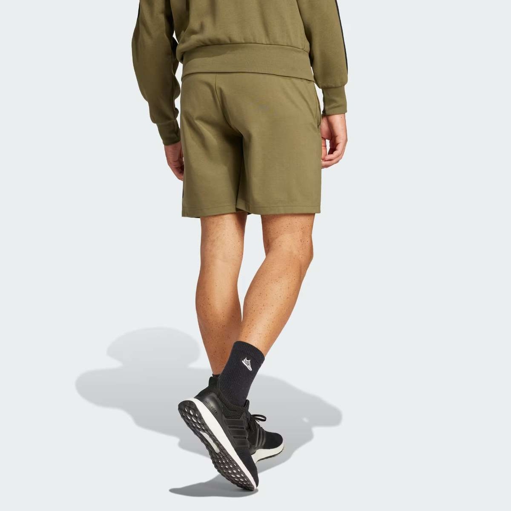 Quần Short Adidas Chính Hãng - Essentials Big Logo Single Jersey - Màu xanh | JapanSport IN6184