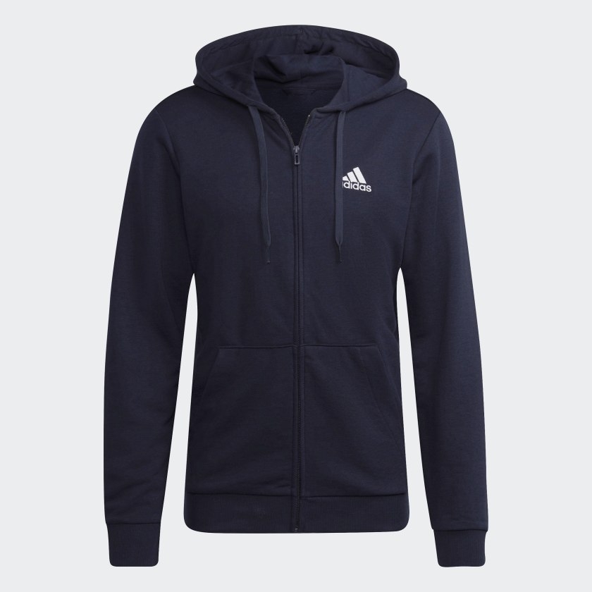 Áo Khoác Adidas Chính hãng - Essentials French Terry Big Logo Track Jacket - Xanh | JapanSport GK9045