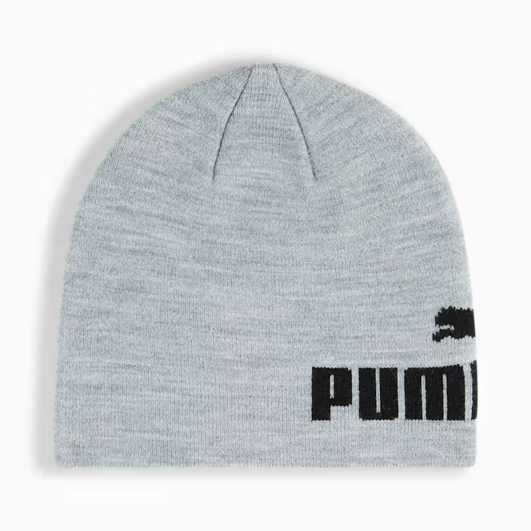 Mũ len Puma Chính Hãng - Essentials Mid Crown Cuffless Beanie - Màu Xám | JapanSport 026411-02