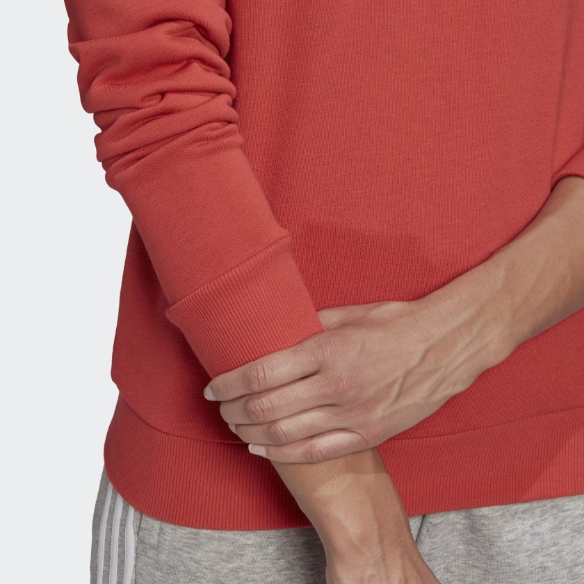 Áo Khoác Adidas Chính hãng - Essentials Relaxed Logo Hoodie - Đỏ | JapanSport GM5521